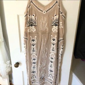 MAEVE x Anthropologie Embroidered Dress